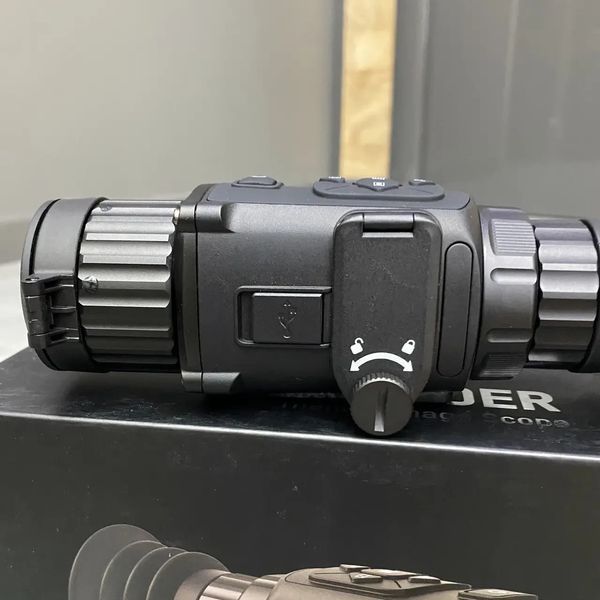 Thermal vision sight Hikmicro Thunder Pro TE25, 1200 m, 25 mm, Wi-Fi, stadiometric rangefinder