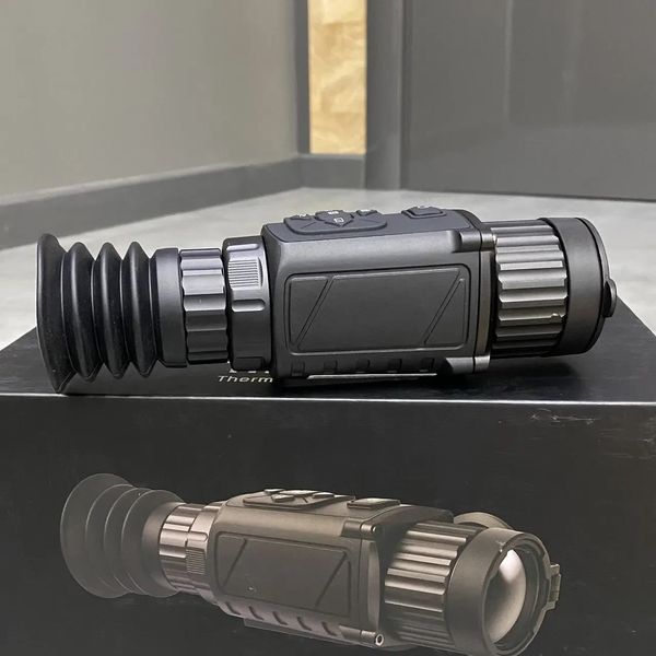 Thermal vision sight Hikmicro Thunder Pro TE25, 1200 m, 25 mm, Wi-Fi, stadiometric rangefinder