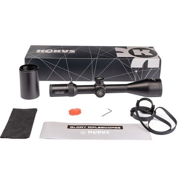 Оптичний приціл KONUS GLORY 3-24x56 Fine Crosshair IR 3613 фото