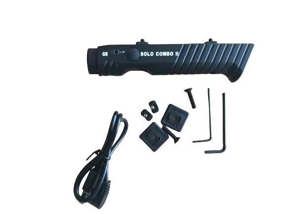 X-Gun Venom SOLO COMBO II GR 1450 Lm Tactical Flashlight with Green Laser on M-LOK