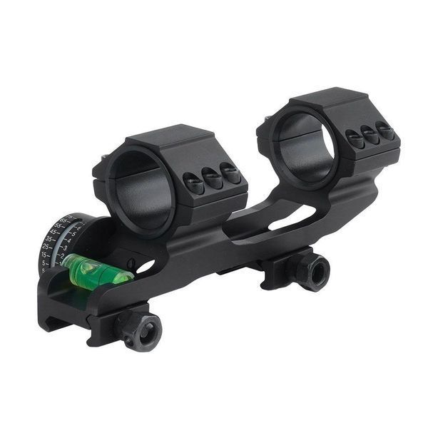 Vector Optics One-Piece Scope Mount d:30mm with Bubble Level and Angle Indicator on Picatinny