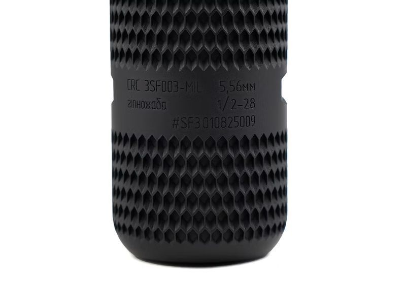 Hypnotoad Sound Moderator-Flash Hider on M14x1LH BREN2 Black CRC 3SF003-MIL
