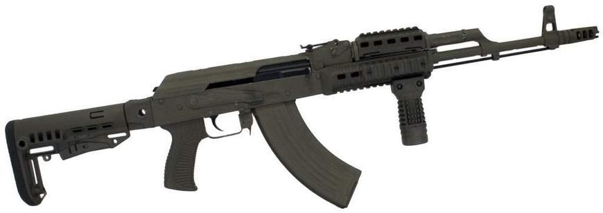 DLG Tactical (DLG-107) Pistol Grip for AK-47/74 (Polymer) Olive