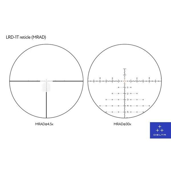 Приціл оптичний Delta STRYKER DO-2500 4,5-30x56 (34 мм) FFP illum. LRD-1T 2020 5134 фото
