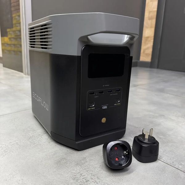 Зарядная станция EcoFlow Delta Pro (3600 Вт&middot;ч), 3600 Вт/7200 Вт, розетка Китай 5788 фото