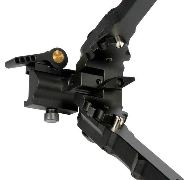 Сошки Buvele V9 на Weaver/Picatinny (высота 18.4 - 22.9 см, шарнирная база) быстросъемные 0945 фото