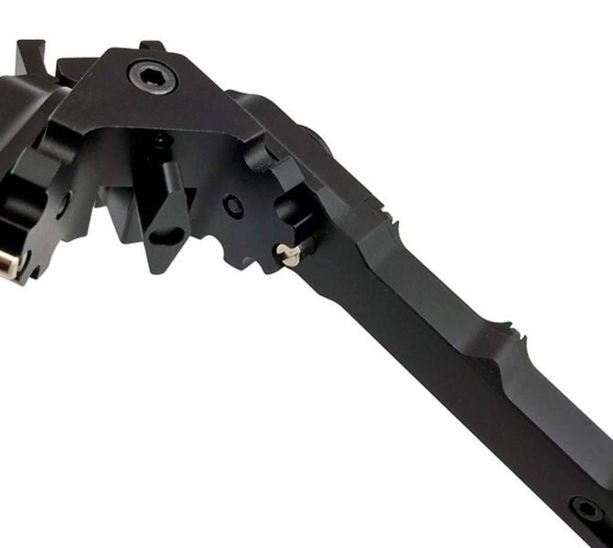 Сошки Buvele V9 на Weaver/Picatinny (высота 18.4 - 22.9 см, шарнирная база) быстросъемные 0945 фото