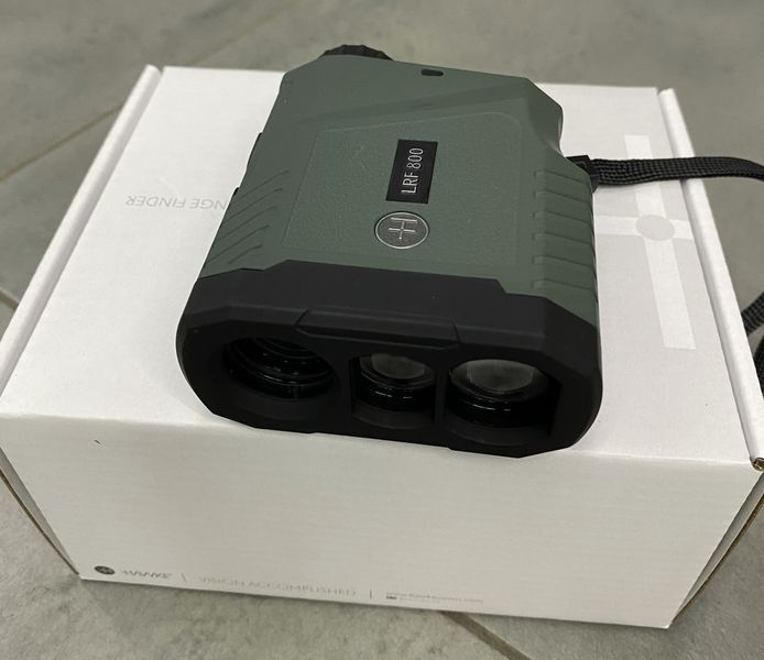Laser rangefinder Hawke LRF 800 LCD 6x25. Measurement accuracy at distances up to 800 m