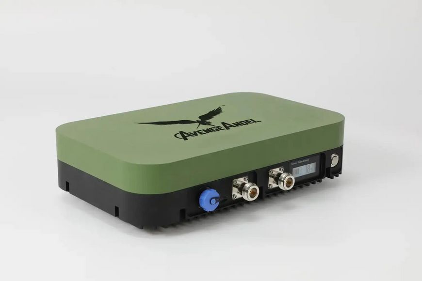 5 Sets: Remote tri-band antenna AVENGER Booster 2.4G/5.8G/5.2G + 2 cables 20m each. RG-8 N-Type &ndash; QMA