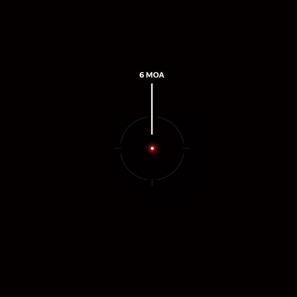 Holosun Open Reflex HS407K X2 6MOA Subcompact Pistol Red Dot Sight. Color: Black