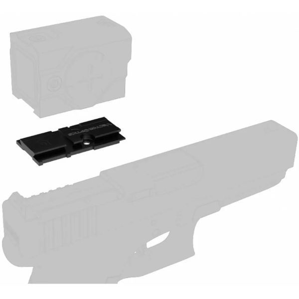 Vector Optics Adapter for Glock 17/19 MOS for Red Dots with VOD footprint (SCRD-63 series)