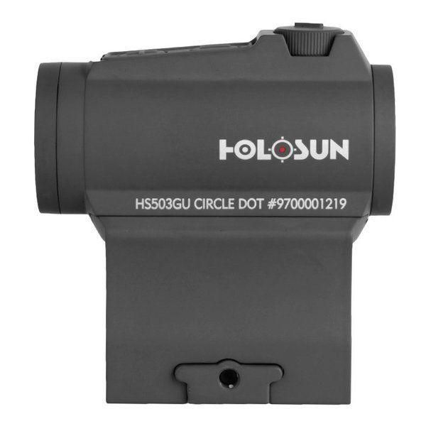 Коллиматорный прицел (коллиматор) Holosun HS503GU Red Dot Sight - Мульти прицельна сетка. Цвет: Черный, HS503G 0513 фото