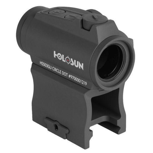Коллиматорный прицел (коллиматор) Holosun HS503GU Red Dot Sight - Мульти прицельна сетка. Цвет: Черный, HS503G 0513 фото