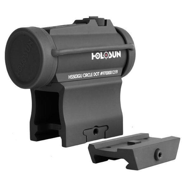 Коллиматорный прицел (коллиматор) Holosun HS503GU Red Dot Sight - Мульти прицельна сетка. Цвет: Черный, HS503G 0513 фото