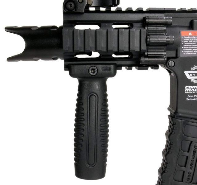 Передняя рукоятка DLG Tactical (DLG-069) на Picatinny (полимер) черная 0891 фото