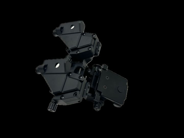Набір мостовий Wilcox mount + міст Sotac + 2 тримача для PVS-14 (Black) 3889 фото