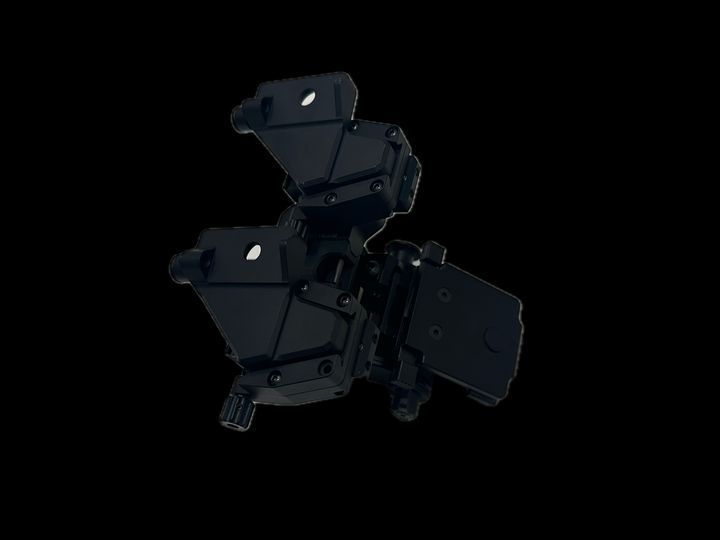 Набір мостовий Wilcox mount + міст Sotac + 2 тримача для PVS-14 (Black) 3889 фото