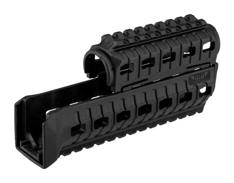 Цевье на АК 47/74 DLG TACTICAL (DLG-099) полимерное, цвет Черный, 2 планки picatinny с креплением M-LOK 6166 фото