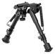 Сошки Buvele Carbon Bipod на антабку (высота 15.2 - 22.9 см) с переходником на Weaver/Picatinny 0948 фото 3