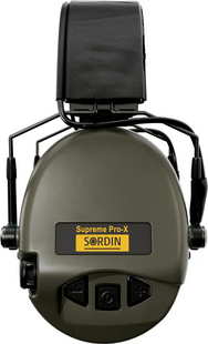 Навушники активні Sordin Supreme Pro-X SFA з шкіряним оголів&rsquo;ям. Green 7657 фото