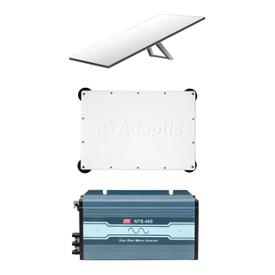 Set: Starlink Standard 4X terminal + Adaptis G3kit housing + inverter Gray