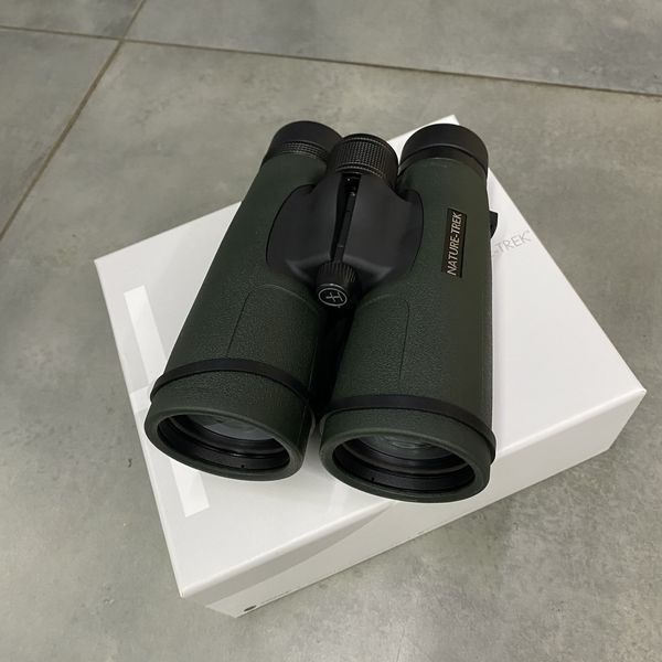 Бінокль Hawke Nature-Trek 12x50, колір &ndash; Олива / Green 0295 фото
