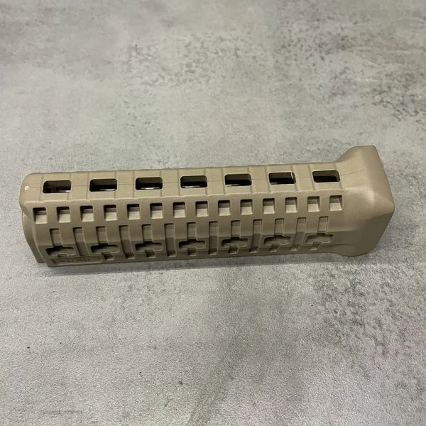 Цевье на АК 47/74 DLG TACTICAL (DLG-133), полимерное, цвет Койот, 1 планка пикатинни, с креплением M-LOK 6167 фото