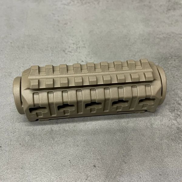 Цевье на АК 47/74 DLG TACTICAL (DLG-133), полимерное, цвет Койот, 1 планка пикатинни, с креплением M-LOK 6167 фото