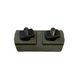 Picatinny Rail for M-LOK, Olive, DLG TACTICAL (DLG-109) 3 Slots, Picatinny Rail for M-LOK
