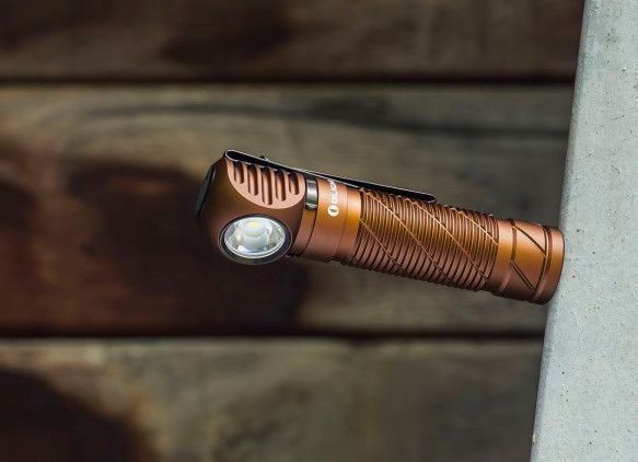 Olight Perun 2 Desert Tan Flashlight