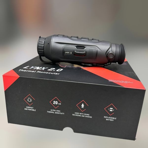 Thermal imager monocular HikMicro Lynx LH25 2.0, 384&times;288, 50 Hz, 25 mm lens, OLED 1024 &times; 768, Wi-Fi