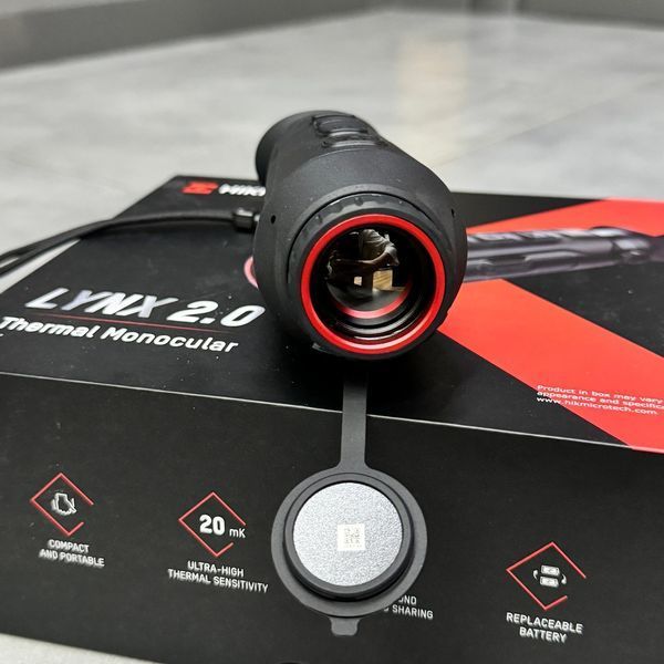 Thermal imager monocular HikMicro Lynx LH25 2.0, 384&times;288, 50 Hz, 25 mm lens, OLED 1024 &times; 768, Wi-Fi