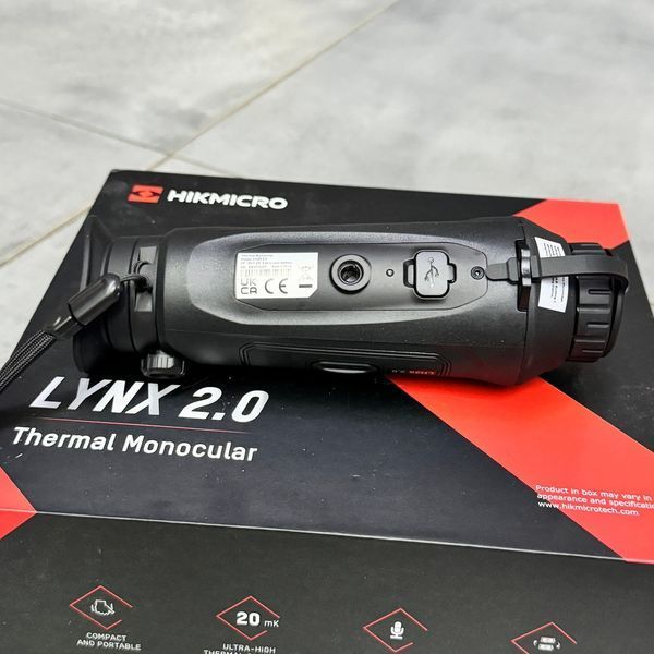 Thermal imager monocular HikMicro Lynx LH25 2.0, 384&times;288, 50 Hz, 25 mm lens, OLED 1024 &times; 768, Wi-Fi