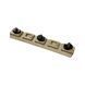 Picatinny Rail for M-LOK, Coyote, DLG TACTICAL (DLG-112) 9 Slots, Picatinny Rail for M-LOK
