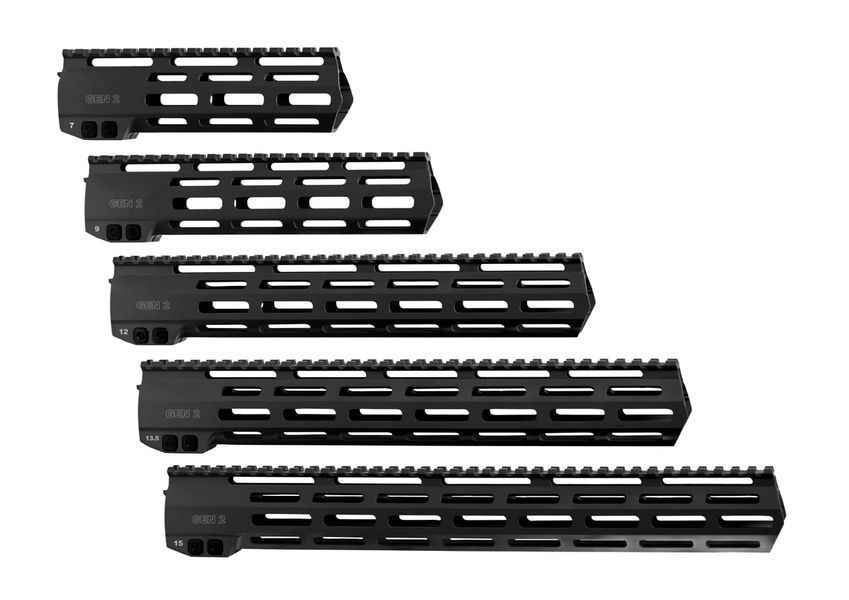 Цевье XGUN Hundguards MK2 9&Prime; для AR15 M-LOK. Black 6500 фото