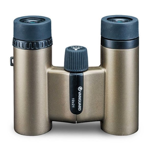 Vanguard Vesta Compact 10x21 WP Champagne Binoculars (Vesta 1021 Cham)