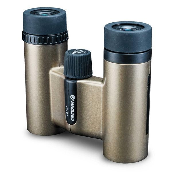 Vanguard Vesta Compact 10x21 WP Champagne Binoculars (Vesta 1021 Cham)