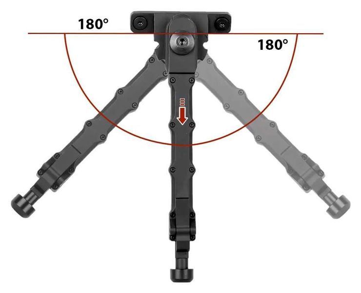 Сошки Buvele V9 M-LOK 0957 фото