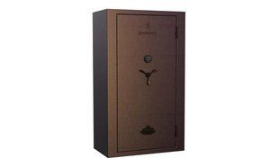 Safe BROWNING "Rawhide" 153x110x64 Saddle Brown Metal, bronze handles, electric lock