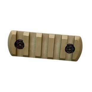 Picatinny Rail for M-LOK, Coyote, DLG TACTICAL (DLG-110) 5 Slots, Picatinny Rail for M-LOK