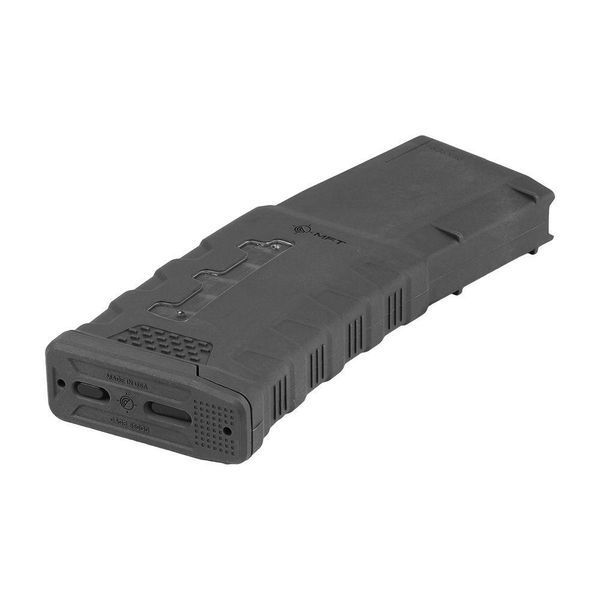 MFT Polymer Magazine with Window for AR-15/M4 - 5.56 x 45 mm 30 rounds. Color Black - EXDPM556-W-BL