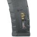 MFT Polymer Magazine with Window for AR-15/M4 - 5.56 x 45 mm 30 rounds. Color Black - EXDPM556-W-BL