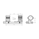 MSM-03 Quick-Detachable Scope Mount 30mm 20.6 MOA 38mm Black