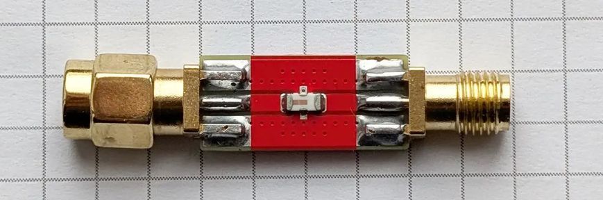 Ceramic filter 433 MHz (360 - 560 MHz) - SMA-M - SMA-F Aeronetix