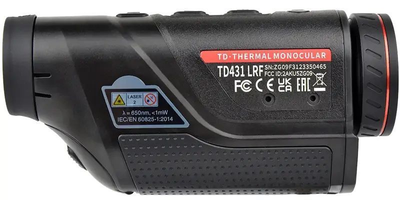 Монокуляр тепловизионный Guide TD431 LRF 2.6-10.4x35 384x288@12&mu;m. 1800 м. Дальномер 600 м 6137 фото