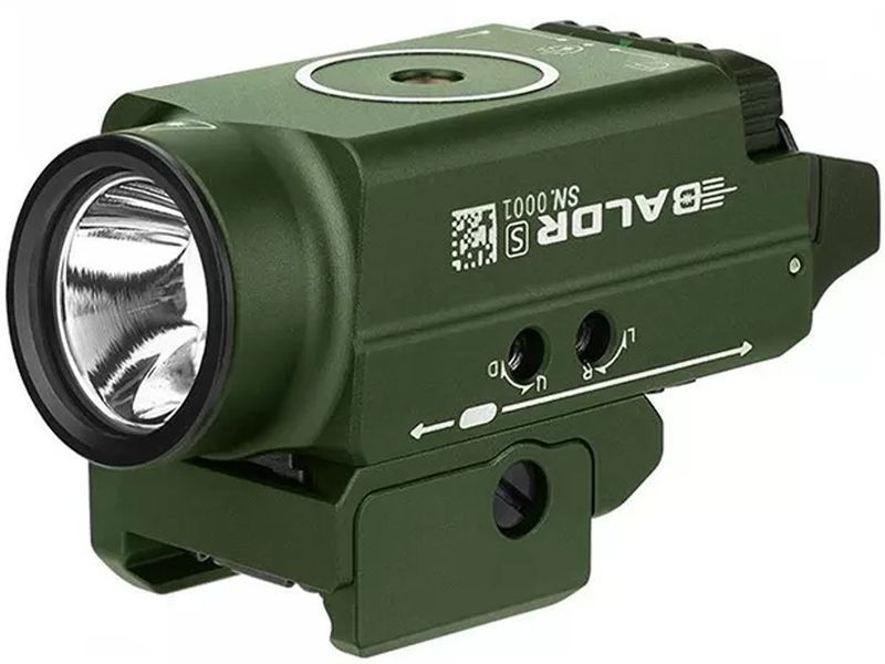 Фонарь Olight Baldr S green laser. OD Green 1326 фото