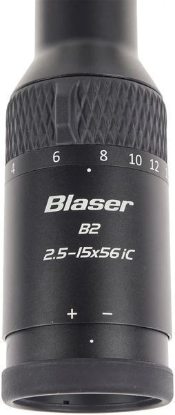 Blaser B2 2.5-15x56 iC Rifle Scope 4A Illuminated Reticle. QDC. ZM/VM Rail
