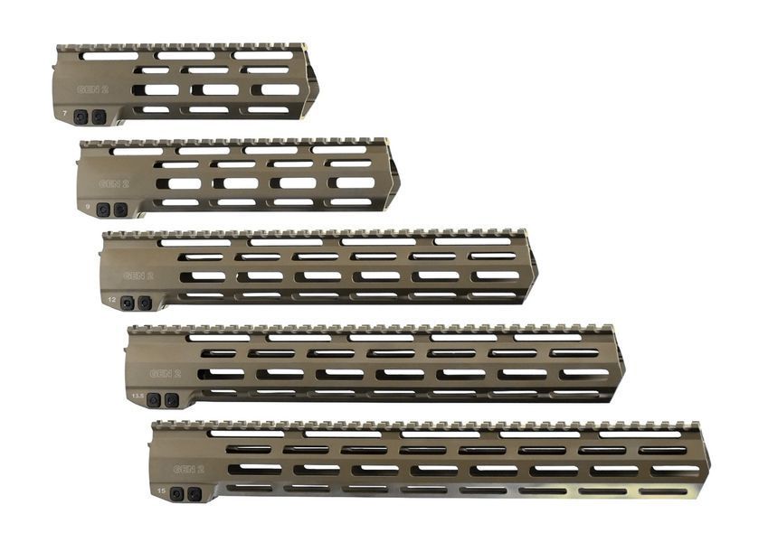 Цевье XGUN Hundguards MK2 13.5&Prime; для AR15 M-LOK. FDE 6509 фото