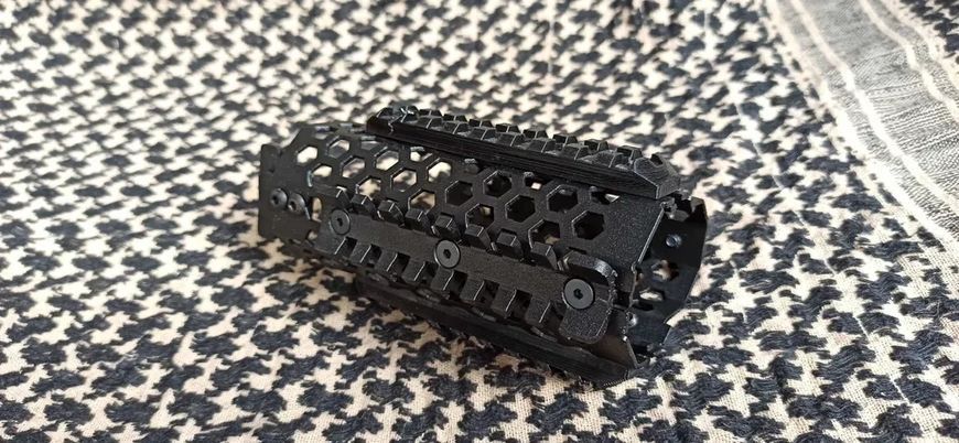 Metal Handguard for AKSU with 3 Picatinny Rails