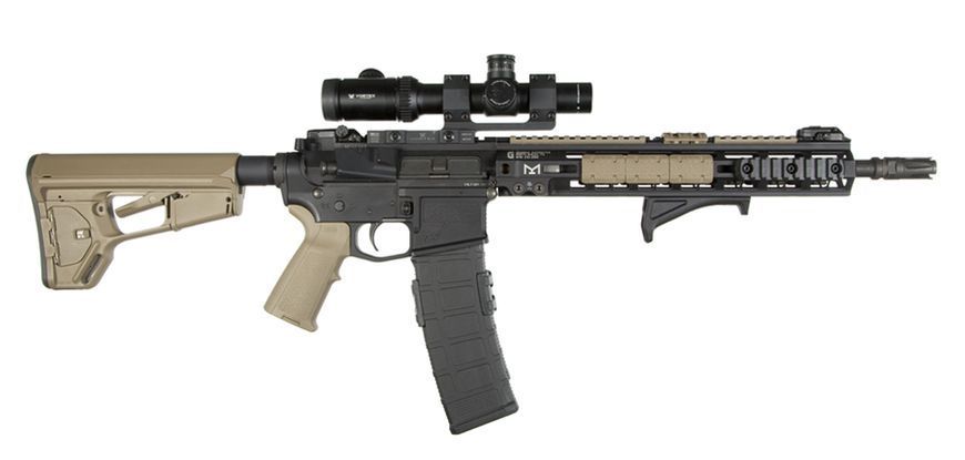Magpul Polymer Picatinny Rail 9 Slots M-Lok System - Black